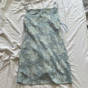 HELLO MOLLY BLUE MINI DRESS